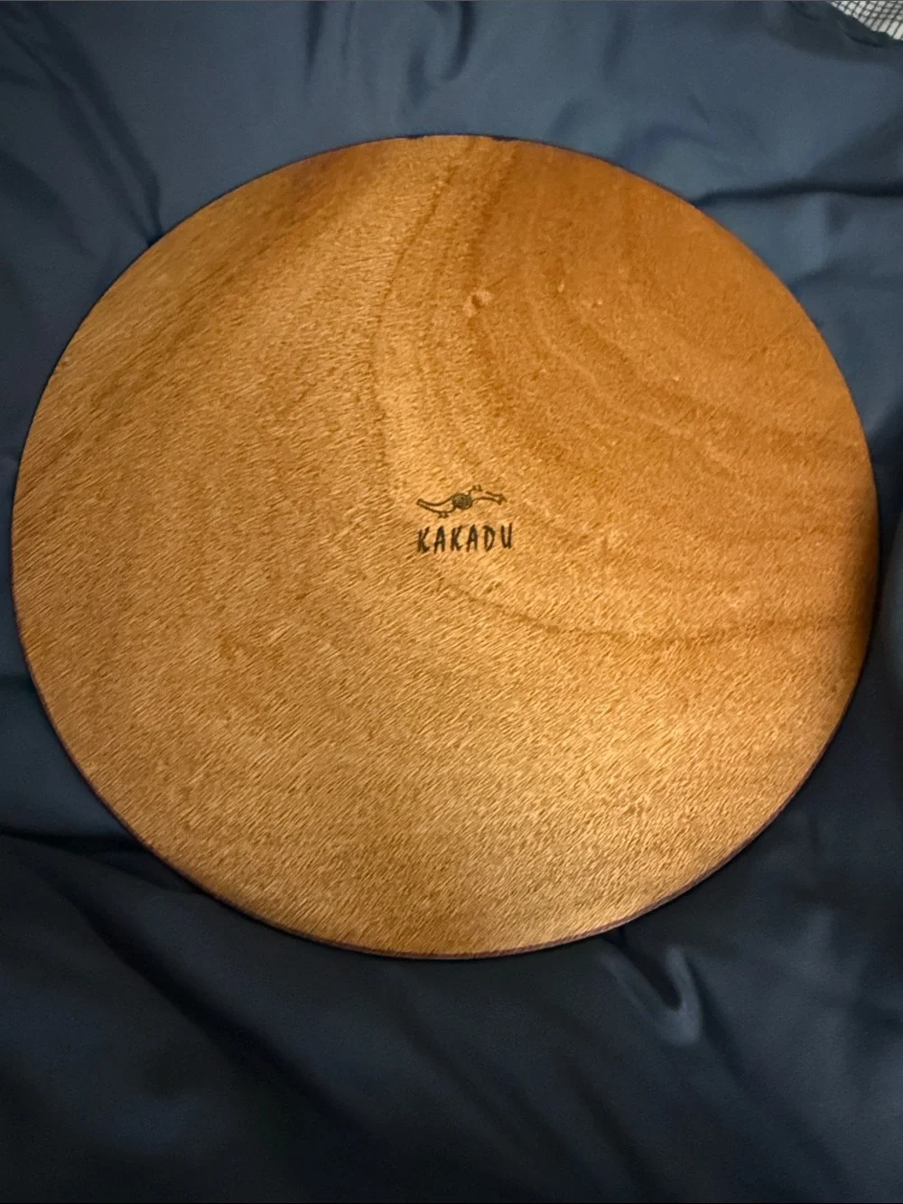 Vintage Kakadu wooden Abstract Mid-Century Style tray Ruet Shahar OSS